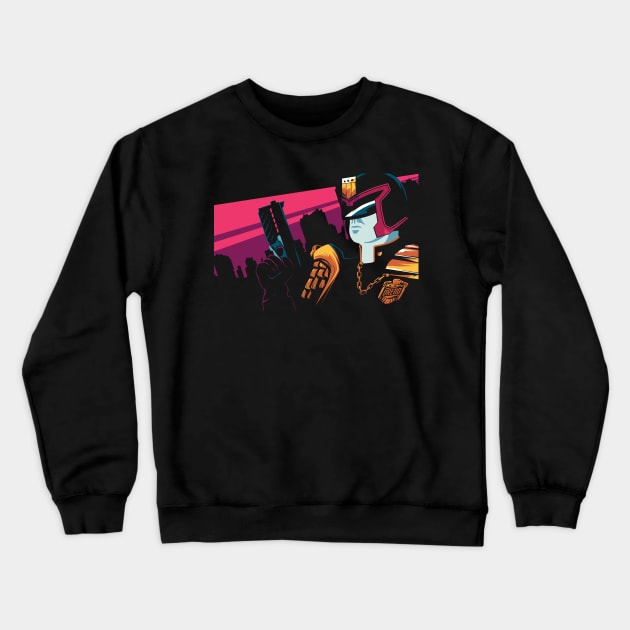 The Judge Crewneck Sweatshirt by PaybackPenguin